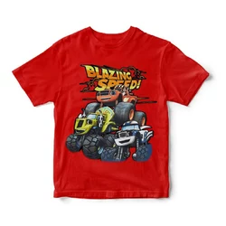 Детская футболка "BLAZING SPEED". Разные цвета и размеры.