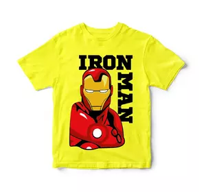 Детская футболка "IRON MAN". Разные цвета и размеры.