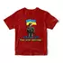 Детская футболка "Я довіряю ЗСУ! Наші воїни найкращі!". Разные цвета и размеры.
